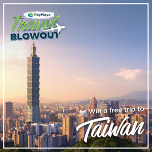 PayMaya Travel Blowout Taiwan
