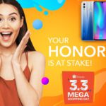 Honor Phones Shopee 3.3 Mega Shopping Day Sale