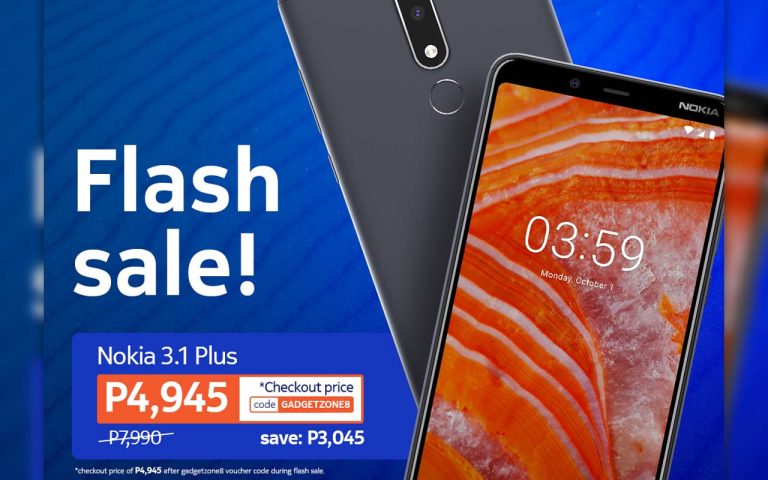 Nokia 3.1 Plus gets a Price Cut at Mega Cellular for Shopee Flash Deal