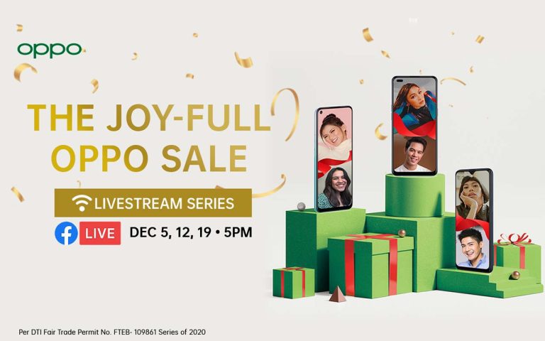 Join the #OPPOJoyFullSale Weekly Livestream and Win Fun Prizes