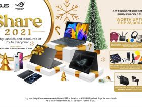 The ASUS and ROG Share 2021 Holiday Promotion Begins